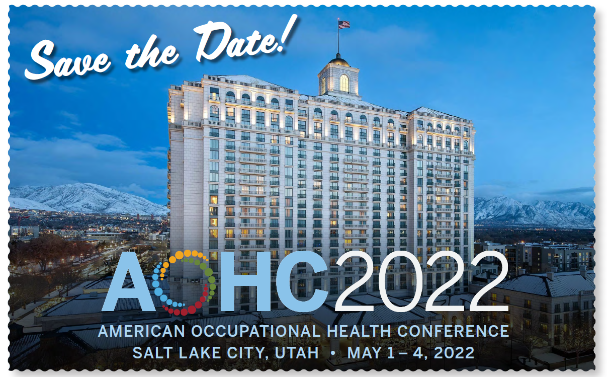 American Occupational Health Conference AOHC 2022 Salt Lake City